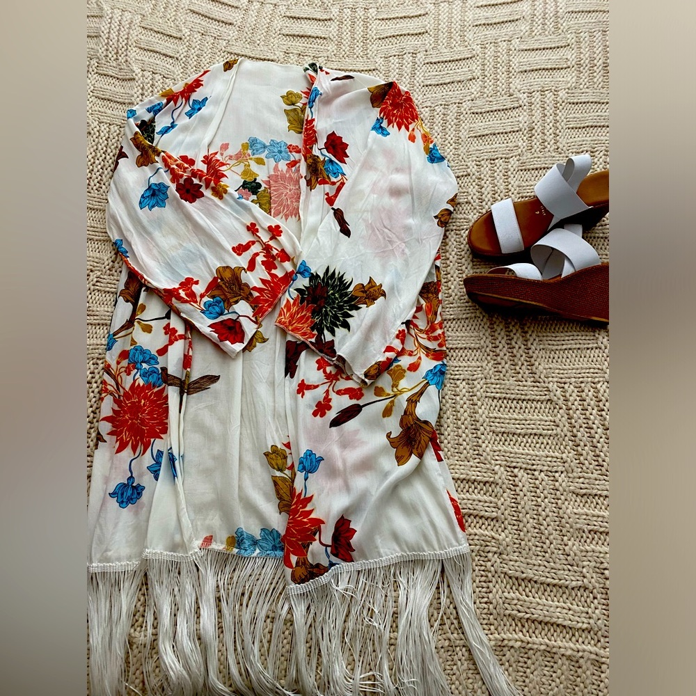 Floral cover up